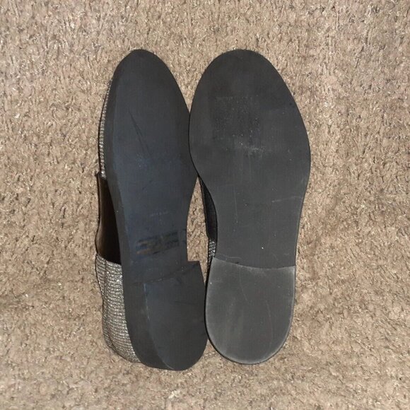 STRATEGIA-Diamante Crystal Jeweled-Black Patent Strap-Loafers-Sz 36-NWOB - Picture 7 of 7